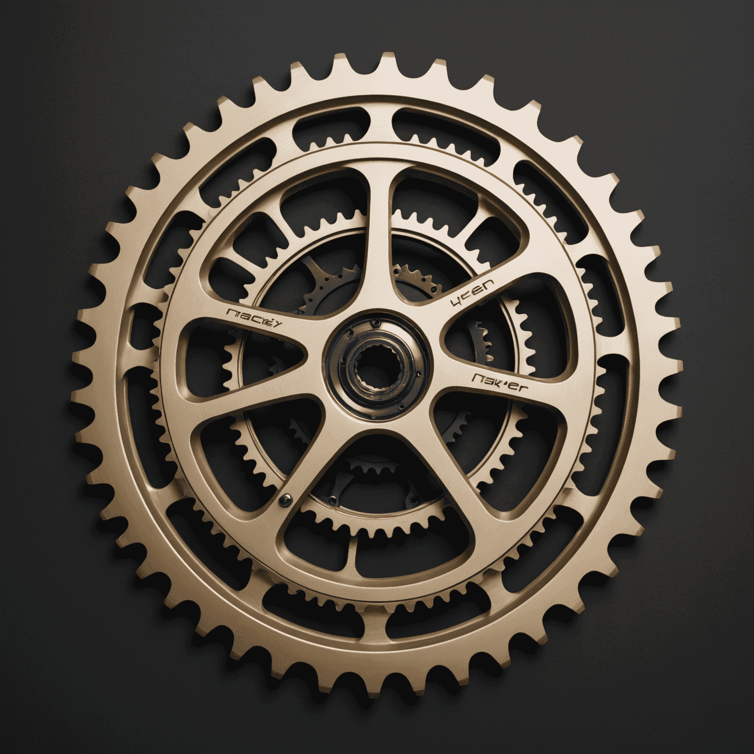 HackWorkTakeover logo featuring a stylized bicycle gear