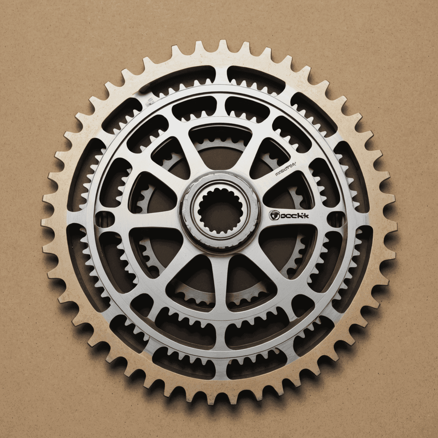 HackWorkTakeover logo featuring a stylized bicycle gear